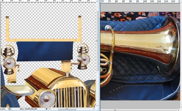 Creation of Vintage car: Step 11